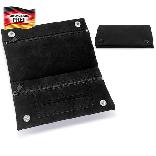 Leder tabaktasche 16x8 5cm - leder,