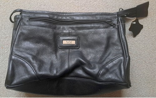 Waschtasche echt leder - echt,